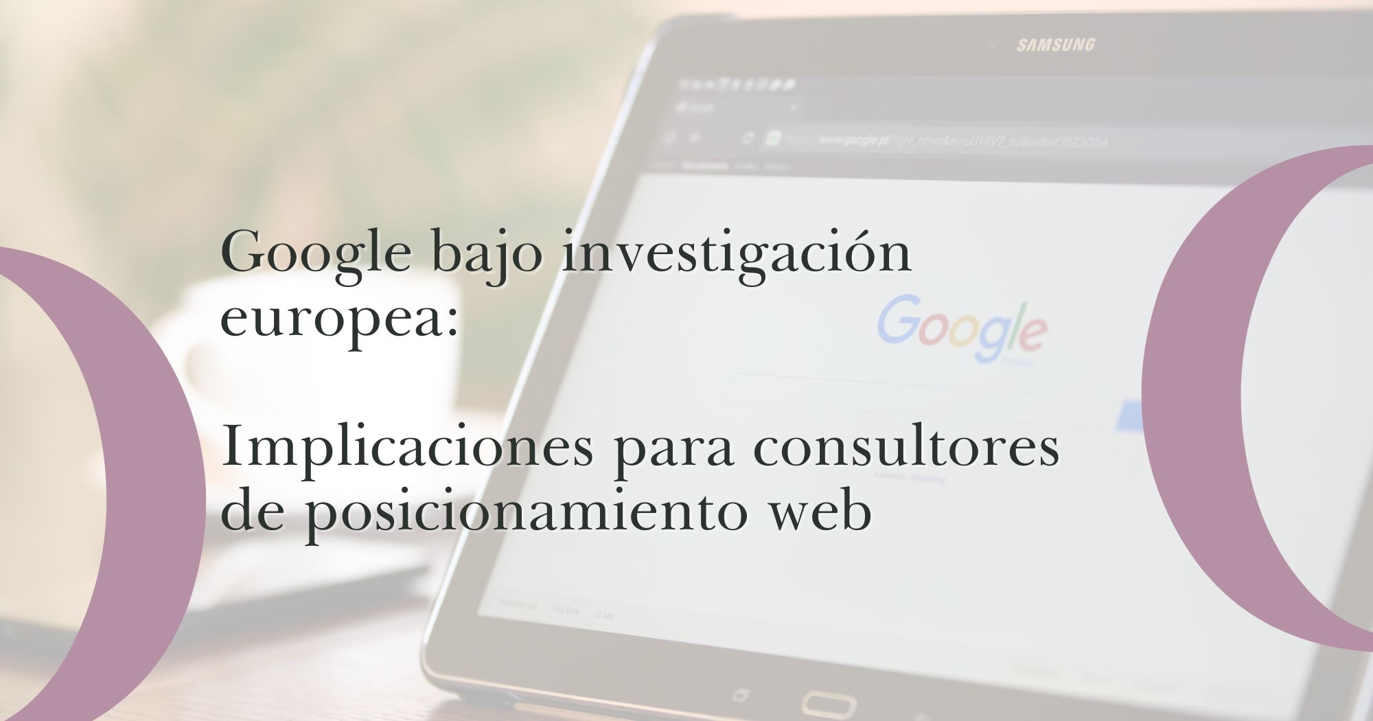 Investigación de la UE sobre Google